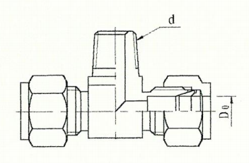 ZJJC1-23 三通终端锥管接头（一）