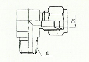 ZJJC1-13 弯通终端锥管接头