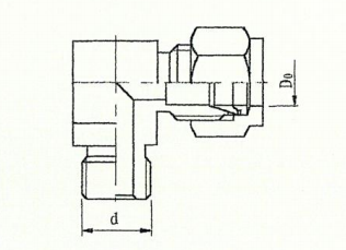 ZJJC1-12 弯通终端接头