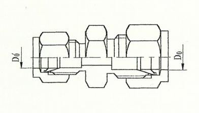 ZJJC1-4 异径直通中间接头