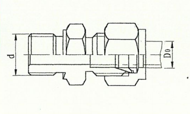 ZJJC1-1 直通终端接头