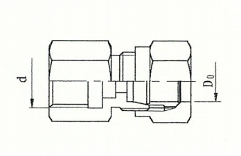 ZJJC2-15 压力表管接头 GB3751.1-83