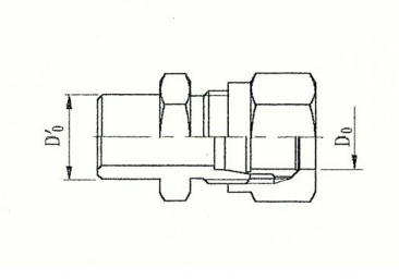 ZJJC2-11 焊接管接头 GB3747.1-83