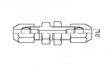 ZJJC3-6 直通穿板接头