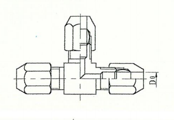 ZJJC3-5 三通中间接头