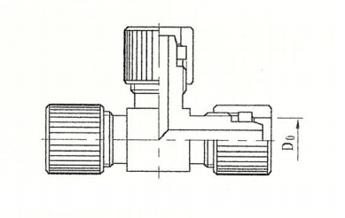 ZJJC4-4 三通中间接头