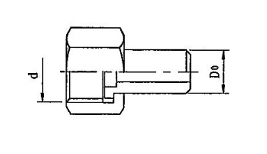 ZJJC5-5 压力表直通接头