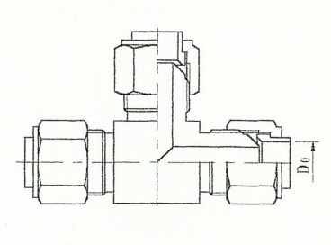 ZJJC6-14 三通中间接头