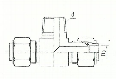 ZJJC6-13 三通终端锥管接头