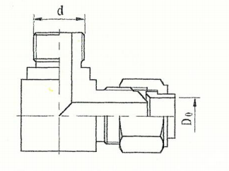 ZJJC6-7 弯通终端接头