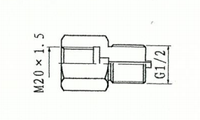 ZJJC12-3 压力表接头（A）