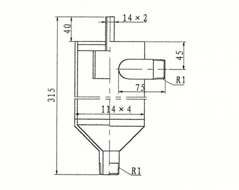 ZJJC1-17 旋风除尘器