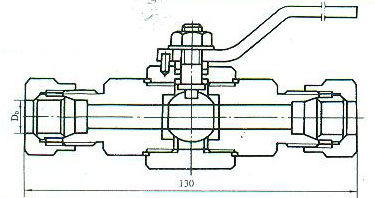 ZJJC9-1 QG.Y1型卡套式球阀