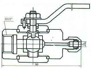 ZJJC9-4 QG.QY1型气源球阀