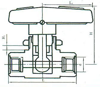 ZJJC-2B Q11SA-64型内螺纹球阀