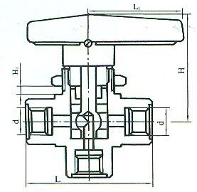 ZJJC-8B YFP-1B型两位一通内螺纹切换球阀