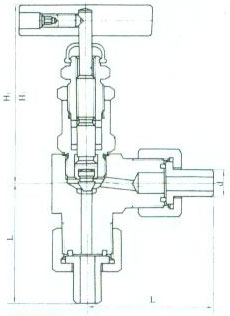 ZJJC-2E J24型外螺纹角式截止阀