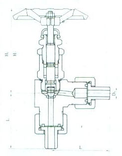 ZJJC-2F J24型外螺纹角式截止阀