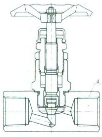 ZJJC-3B J11型内螺纹截止阀