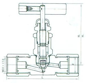 ZJJC-5 J11型压力表截止阀