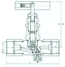 ZJJC-6 J11型节流截止阀
