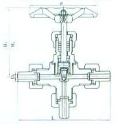 ZJJC12-19 J26WH型三通截止阀