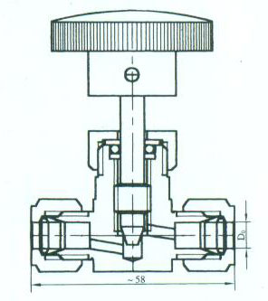 ZJJC12-1 QZ-1型双卡套针形阀