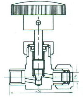 ZJJC12-3 QZ-3型双卡套针型阀