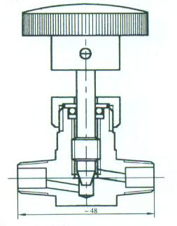 ZJJC12-4 QZ-4外螺纹针型阀