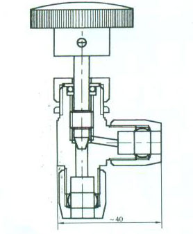 ZJJC12-41 QE-3气动管路角式截止阀